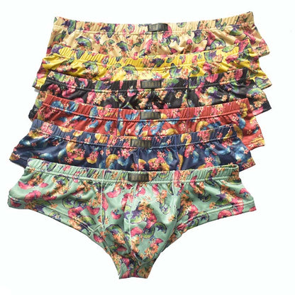 Men's Printed Colored Briefs Underwear