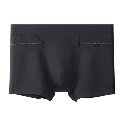 Men Boxer Briefs Underwear with Pockets