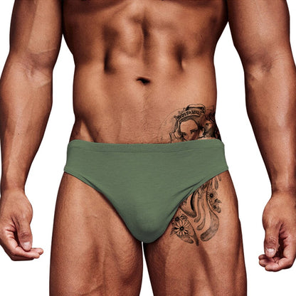 galleryman.com - Men Briefs Comfortable Underwear Green