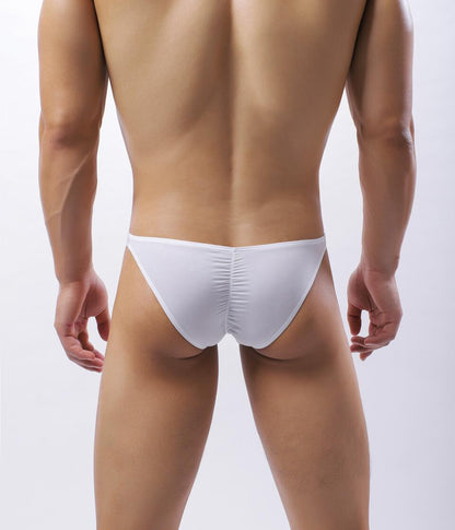 galleryman.com - Men Sexy Ultra-Thin Briefs Underwear White
