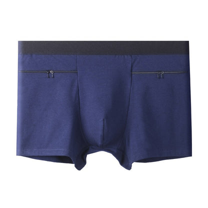 Men Boxer Briefs Underwear with Pockets