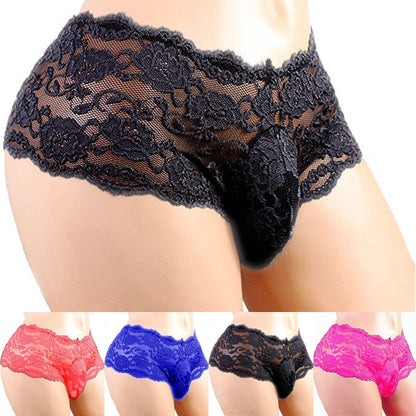 Sexy Lace Men's Panties Lingerie Underwear