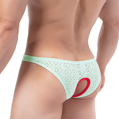 Men Hot Briefs Hollow Out Underwear