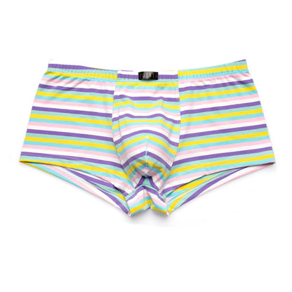 Men’s Bold Striped Boxer Briefs Underwear
