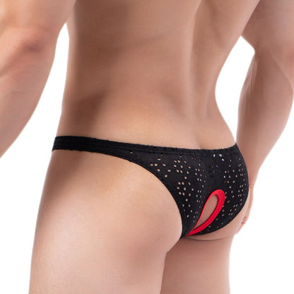 Men Hot Briefs Hollow Out Underwear