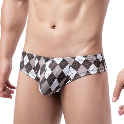 Men Comfortable Printed Briefs Underwear