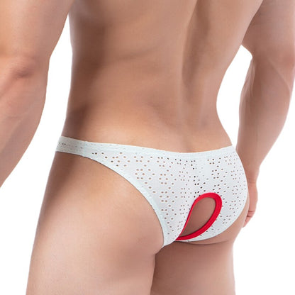Men Hot Briefs Hollow Out Underwear