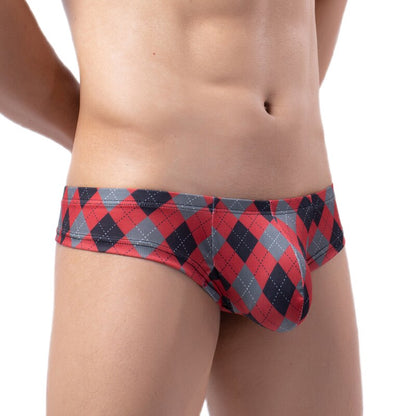 Men Comfortable Printed Briefs Underwear