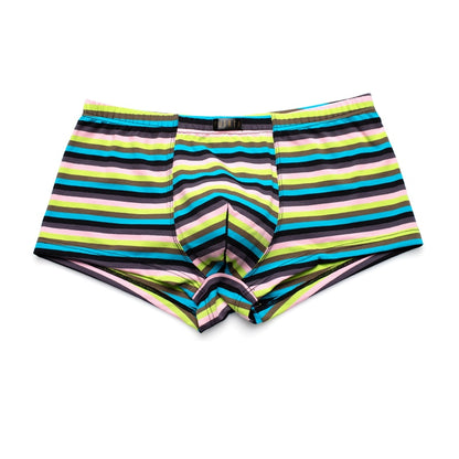 Men’s Bold Striped Boxer Briefs Underwear