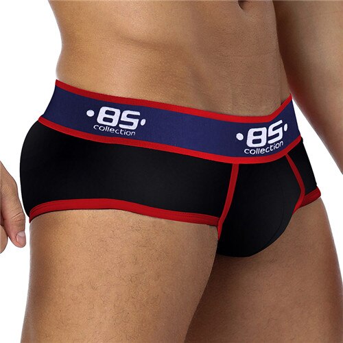 galleryman.com - Men's Breathing Briefs Underwear Black