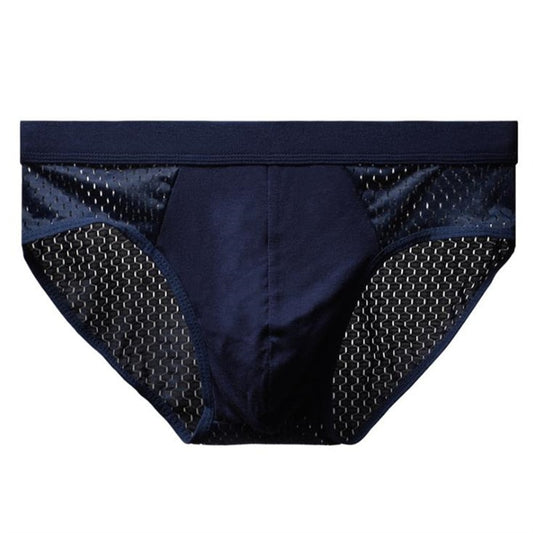 galleryman.com - Men's Briefs Translucent Underwear Navy