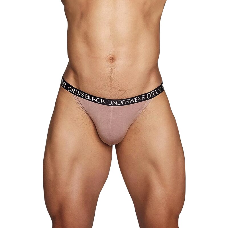Men's Briefs Stylist Underwear in Pink by Gallery Man