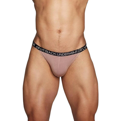 Men's Briefs Stylist Underwear in Pink by Gallery Man