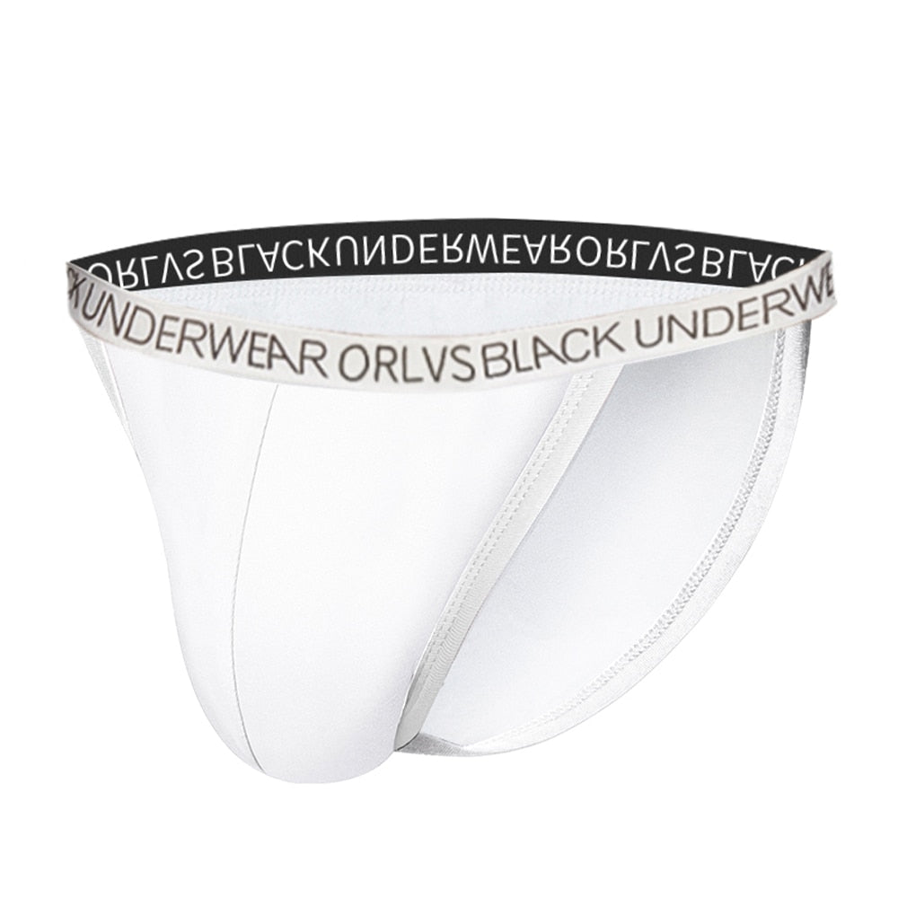 Men's Briefs Stylist Underwear in White by Gallery Man