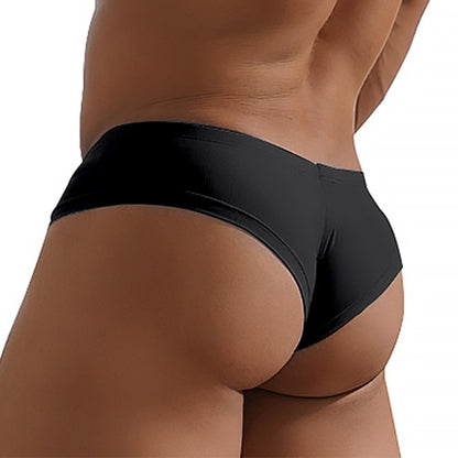 Men's Quality Briefs Thin Soft Comfortable Underwear in Black by Gallery Man