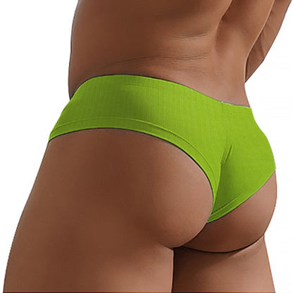 Men's Quality Briefs Thin Soft Comfortable Underwear in Green by Gallery Man
